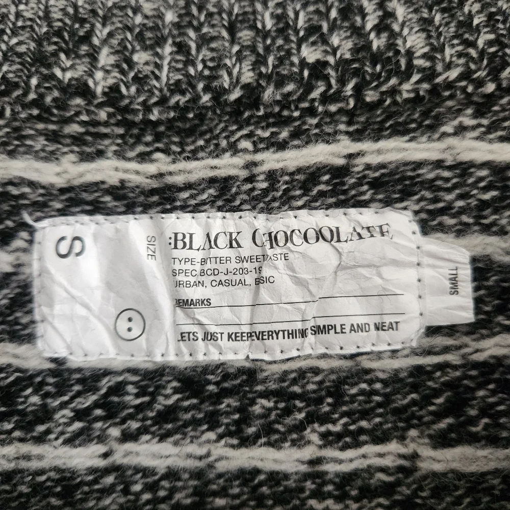 black chocolate